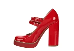 Steve Madden Womens Twice Pump - Red -women's shoes US 01 106225 03