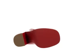 Steve Madden Womens Twice Pump - Red -women's shoes US 01 106225 06