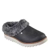 Skechers Womens Mountain Kiss Winter Rock Slipper - Dark Grey -women's shoes US 01 106226 00