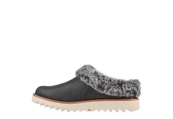 Skechers Womens Mountain Kiss Winter Rock Slipper - Dark Grey -women's shoes US 01 106226 02