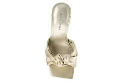 Marc Fisher Womens Daliot Slide Sandal - Gold -women's shoes US 01 106237 03