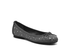 Adrienne Vittadini Womens Cathi Flat - Pewter
