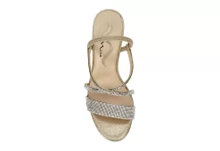 N By Nina Womens Lourdes Sandal - Taupe -women's shoes US 01 106401 05