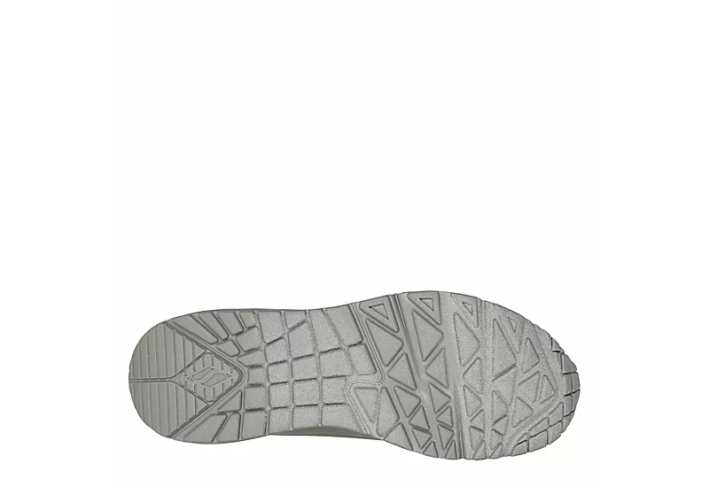 Skechers Womens Uno Sneaker - Grey 7 Skechers Womens Uno Sneaker - Grey - Image 5