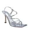 Marc Fisher Womens Dareta Sandal - Silver -women's shoes US 01 106584 00