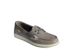 Sperry Womens Coastfish 2-eye Boat Shoe - Grey