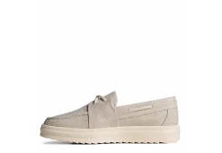 Sperry Womens Cruise Plushstep Boat Shoe - Natural -women's shoes US 01 106590 02