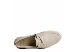 Sperry Womens Cruise Plushstep Boat Shoe - Natural -women's shoes US 01 106590 04