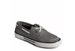 Sperry Womens Pier Wave Boat Slip On Sneaker - Grey