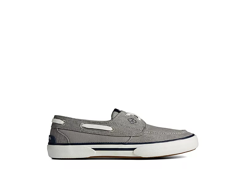 Sperry Womens Pier Wave Boat Slip On Sneaker - Grey 4 Sperry Womens Pier Wave Boat Slip On Sneaker - Grey - Image 2