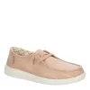 Heydude Womens Wendy Slip On Sneaker - Rose Gold -women's shoes US 01 106602 00