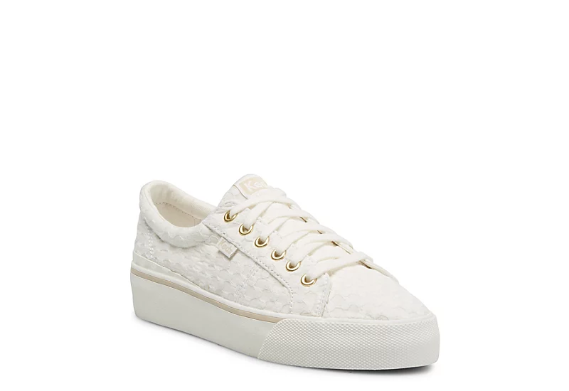 Keds Womens Jump Kick Duo Sneaker - White 3 Keds Womens Jump Kick Duo Sneaker - White