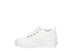 Blowfish Womens Megan Slip On Wedge Sneaker - White -women's shoes US 01 106862 03