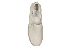 Skechers Womens Flexpadrille Hi Pleasant Harmony Slip On Sneaker - Natural -women's shoes US 01 106894 03