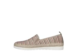 Skechers Womens Flexpadrille 3.0 Serene Sweetie Slip On Sneaker - Taupe -women's shoes US 01 106895 02