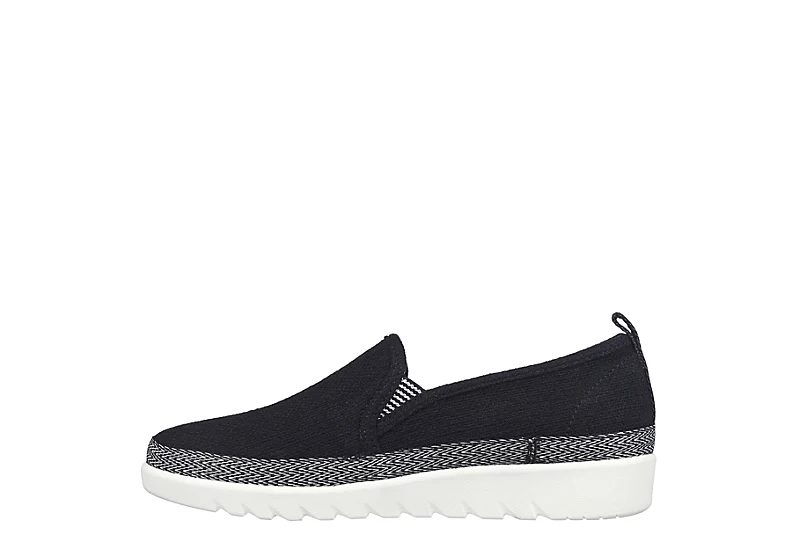 Skechers Womens Flexpadrille Hi Pleasant Harmony Slip On Sneaker - Black 5 Skechers Womens Flexpadrille Hi Pleasant Harmony Slip On Sneaker - Black - Image 3