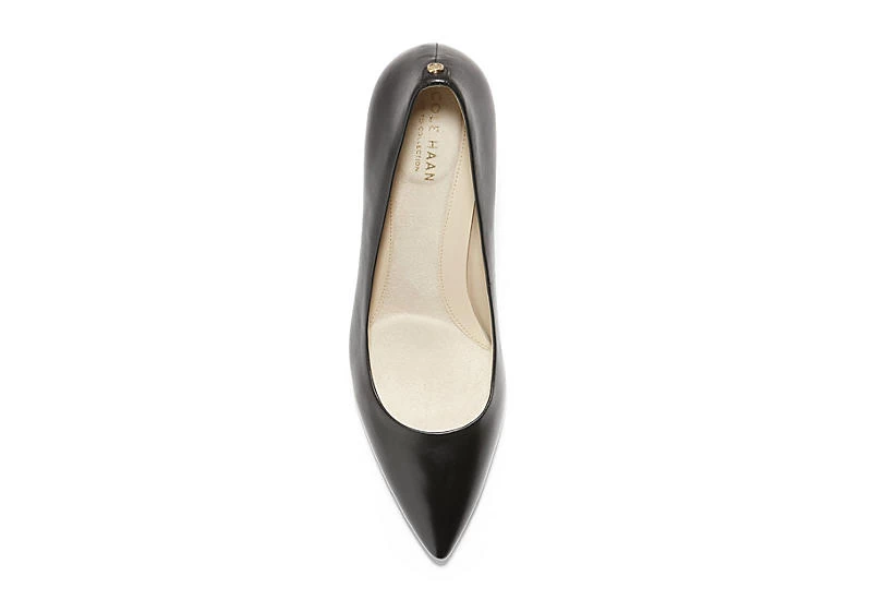 Cole Haan Womens The Go-to Park Pump - Black 7 Cole Haan Womens The Go-to Park Pump - Black - Image 5