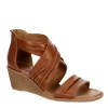 Eurosoft Womens Ginnifer Wedge Sandal - Brown 1 Eurosoft Womens Ginnifer Wedge Sandal - Brown -women's shoes US 01 106977 00