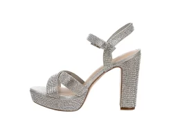Maripe Womens Leilani Platform Sandal - Silver -women's shoes US 01 107005 03