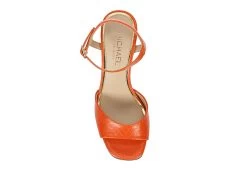 Michael By Michael Shannon Womens Seren Sandal - Orange -women's shoes US 01 107012 05