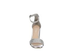 Michael By Michael Shannon Womens Stella Sandal - Silver -women's shoes US 01 107015 02