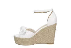 Michael By Michael Shannon Womens Baye Wedge Sandal - White -women's shoes US 01 107019 03