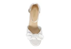 Michael By Michael Shannon Womens Baye Wedge Sandal - White -women's shoes US 01 107019 05