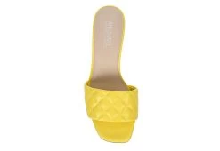 Michael By Michael Shannon Womens Riya Slide Sandal - Yellow -women's shoes US 01 107027 05