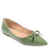 Journee Collection Womens Devalyn Flat - Green -women's shoes US 01 107046 00