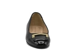 Adrienne Vittadini Womens Jacksi Flat - Black -women's shoes US 01 107383 02