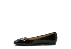Adrienne Vittadini Womens Jacksi Flat - Black -women's shoes US 01 107383 03