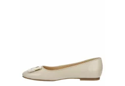 Adrienne Vittadini Womens Jacksi Flat - Ivory -women's shoes US 01 107384 03