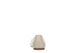 Adrienne Vittadini Womens Jacksi Flat - Ivory -women's shoes US 01 107384 04