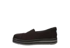 Toms Womens Alparagata Midform Espadrille - Black -women's shoes US 01 107400 03