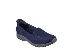 Skechers Womens Slip-ins Reggae Fest 2.0 Guiding Sneaker - Navy