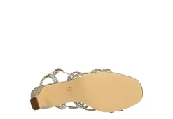 N By Nina Womens Bloom Sandal - Champagne -women's shoes US 01 107406 06