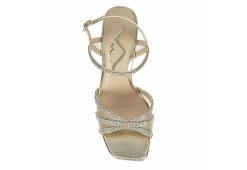 N By Nina Womens Sevyn Platform Sandal - Gold -women's shoes US 01 107409 05