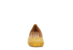 Mootsies Tootsies Womens Belva Flat - Yellow -women's shoes US 01 107414 02