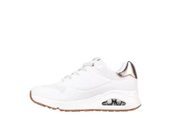 Skechers Womens Uno Sneaker - White -women's shoes US 01 107513 02