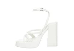 Madden Girl Womens Aces Platform Sandal - White -women's shoes US 01 107543 03
