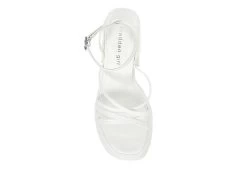 Madden Girl Womens Aces Platform Sandal - White -women's shoes US 01 107543 05