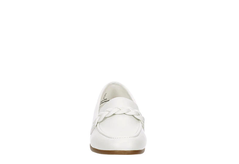Michael By Michael Shannon Womens Suzie Loafer - White 5 Michael By Michael Shannon Womens Suzie Loafer - White - Image 3