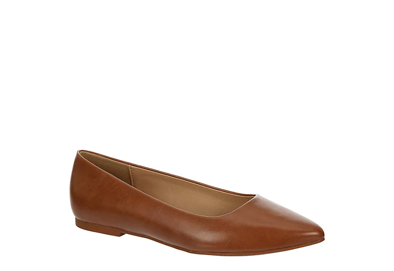 Xappeal Womens Rebecca Flat - Cognac 3 Xappeal Womens Rebecca Flat - Cognac