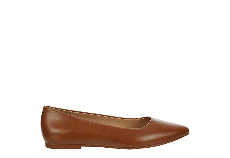 Xappeal Womens Rebecca Flat - Cognac 4 Xappeal Womens Rebecca Flat - Cognac - Image 2