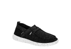 Heydude Womens Wendy Halo Slip On Sneaker - Black