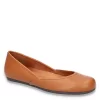 Easy Street Womens Tamar Flat - Dark Tan -women's shoes US 01 108016 00