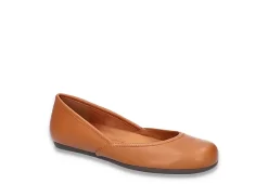 Easy Street Womens Tamar Flat - Dark Tan