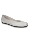 Easy Street Womens Tamar Flat - Silver -women's shoes US 01 108017 00