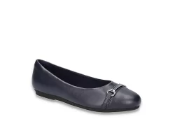 Easy Street Womens Asher Flat - Navy