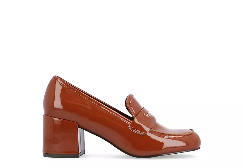Journee Collection Womens Liyla Pump - Cognac 4 Journee Collection Womens Liyla Pump - Cognac - Image 2